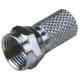 FTE CONNETTORE F A VITE PER CAVO COASSIALE DA 6.8 MM (Conf. da 100 Pz.) product photo Photo 01 2XS