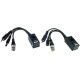FTE CONVERTITORE VIDEO AUDIO E ALIMENTAZIONE SU CAVO CAT 5E/6 PER APPLICAZIONI TVCC product photo Photo 01 2XS