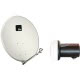 FTE KIT PARABOLA DIAMETRO 80 CON LNB UNIVERSALE product photo Photo 01 2XS