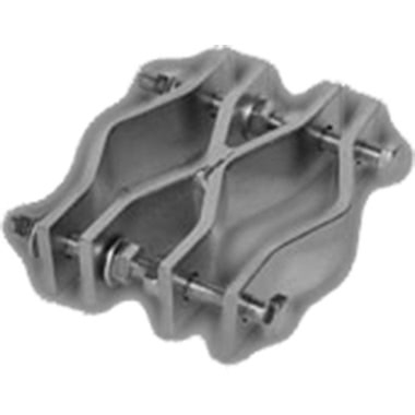 FTE GIUNTO A OTTO LEGGERO PER FISSAGGIO PALI DIAMETRO 30/60 product photo Photo 01 3XL