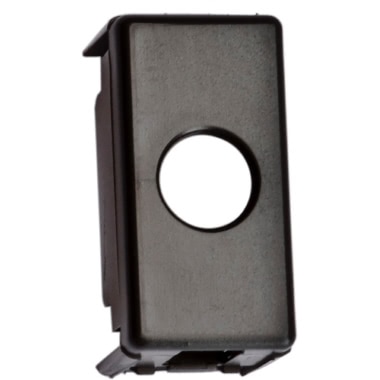 FTE ADATTATORE VERITCALE A 1 FORO PER GEWISS SYSTEM BLACK product photo Photo 01 3XL