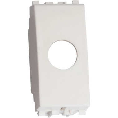 FTE ADATTATORE VERTICALE A 1 FORO VIMAR EIKON BIANCA product photo Photo 01 3XL