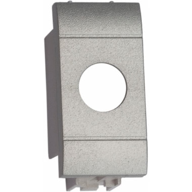 FTE ADATTATORE VERITCALE A 1 FORO PER VIMAR PLANA SILVER product photo Photo 02 3XL