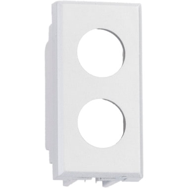 FTE ADATTATORE VERTICALE A DUE FORI BTICINO AXOLUTE BIANCO product photo Photo 01 3XL