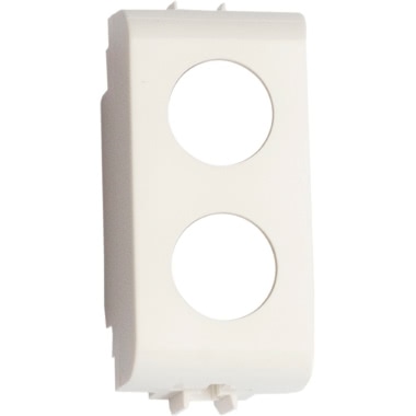 FTE ADATTATORE VERTICALE A 2 FORI BTICINO MAGIC CHIARA product photo Photo 01 3XL