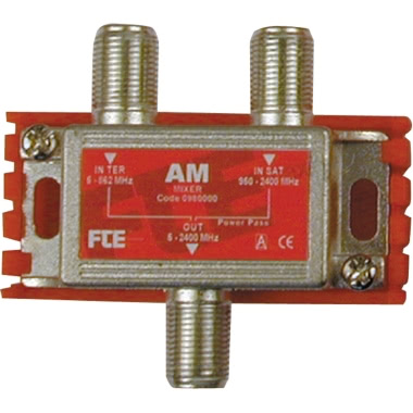 FTE CONETTORE F MISCELATORE E DEMISCELATORE TV - SAT CALSSE A product photo Photo 01 3XL