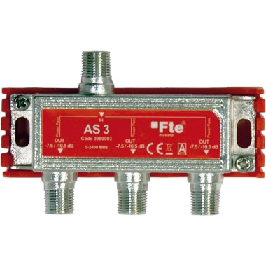 FTE DIVISORE BLINDATO INDUTTIVO 3 VIE CLASSE A TERRESTRE E SATELLITARE product photo Photo 01 3XL