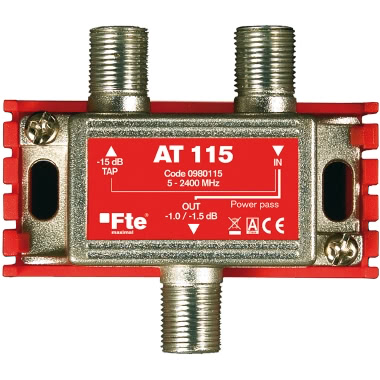 FTE DERIVATORE BLINDATO INDUTTIVO 1 VIA CLASSE A TERRESTRE E SATELLITARE ATTENUAZIONE 15dB product photo Photo 01 3XL