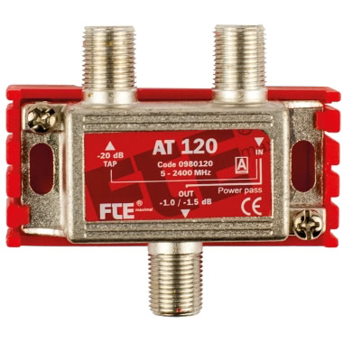 FTE DERIVATORE BLINDATO INDUTTIVO 1 VIA CLASSE A TERRESTRE E SATELLITARE ATTENUAZIONE 20dB product photo Photo 01 3XL