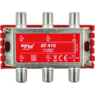 FTE DERIVATORE BLINDATO INDUTTIVO 4 VIA CLASSE A TERRESTRE E SATELLITARE ATTENUAZIONE 15dB product photo Photo 01 3XL
