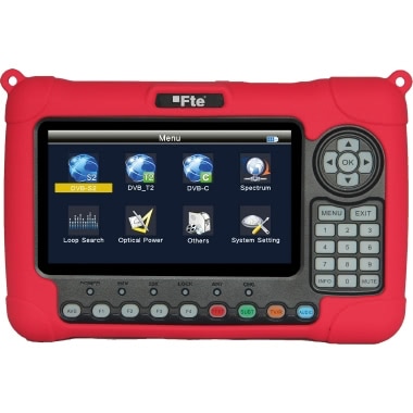 FTE MISURATORE DI CAMPO PALMARE PER SEGNALI DVB-T/T2 DVB-S/S2 DVB-C E FIBRA OTTICA product photo Photo 01 3XL