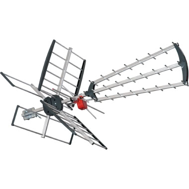 FTE ANTENNA COMBO 45 ELEMENTI GUADAGNO 10dB VHF e 14dB UHF product photo Photo 01 3XL