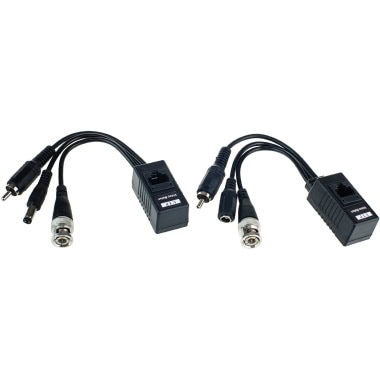 FTE CONVERTITORE VIDEO AUDIO E ALIMENTAZIONE SU CAVO CAT 5E/6 PER APPLICAZIONI TVCC product photo Photo 01 3XL