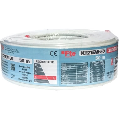 K121EW-50 Cavo coax 5mm PVC Eca 50mt. product photo Photo 01 3XL