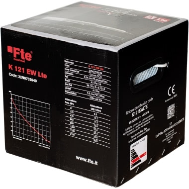 K121EWLTE Cavo coax Trishield 5. 5mm Eca250m (Conf. da 250 Mt.) product photo Photo 01 3XL