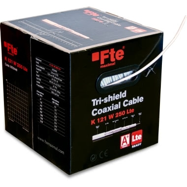 FTE CAVO COASSIALE TRI-SHIELD LTE 5.45MM CALSSE A+ (Conf. da 250 Mt.) product photo Photo 01 3XL