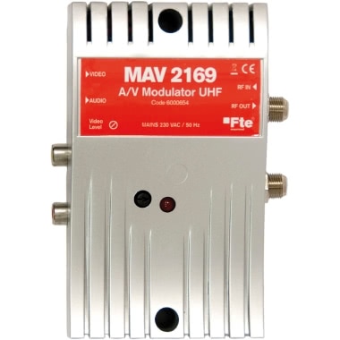 FTE MODULATORE AUDIO/VIDEO MONO CON CANALI IN USCITA C21-C69 LIVELLO USCITA 70dBuV product photo Photo 01 3XL