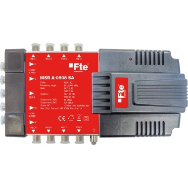 FTE MULTISWITCH RADIALE 4 INGRESSI SAT  E 1 TV product photo Photo 01 3XL