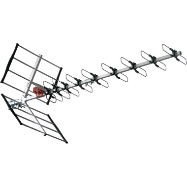 FTE ANTENNA LTE LARGA BANDA UHF A 47 ELEMENTI CONNETTORE F E CAPPUCCIO DI PROTEZIONE product photo Photo 01 3XL
