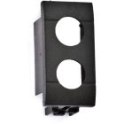 FTE ADATTATORE VERTICALE A 2 FORI VIMAR ARKE' SCURA product photo