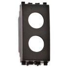 FTE ADATTATORE VERTICALE A 2 FORI VIMAR EIKON SCURA product photo