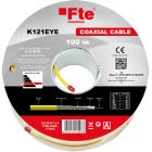 Cavo coassiale giallo PVC Eca diametro 5mm classe A (Conf. da 100 Mt.) product photo