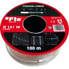 FTE CAVO COASSIALE PVC 5MM CLASSE A BIANCO (Conf. da 100 Mt.) product photo