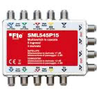 FTE MULTISWITCH IN CASCATA 4 INGRESSI SAT E 1 TV 4 USCITE PASSANTI SAT 1 TV 4 USCITE IN DERIVAZIONE TV E SAT product photo