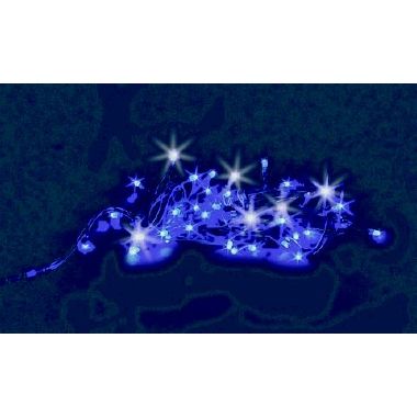 200 lucciolone LED ultraluminose con ministrobo blu product photo Photo 01 3XL