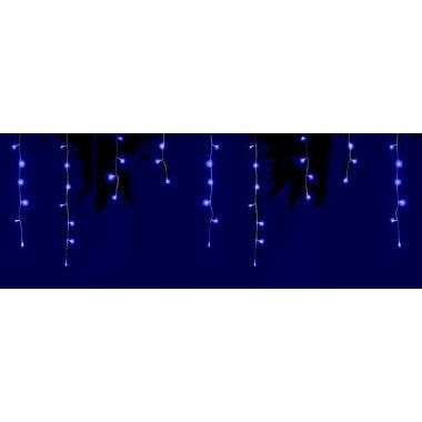 Tenda sfalsata ultraluminosa 180 LED blu con ministrobo prolungabile product photo Photo 01 3XL