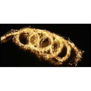 CASCATA DI LED BIANCO CALDO SU FILO DI RAME 700 LUCI product photo Photo 01 3XL