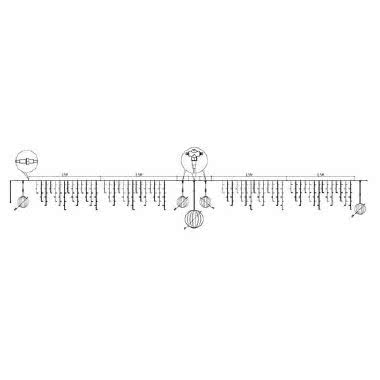 SFERA LUCCIOLONA 320 LED BIANCHI CON 64 FLASH product photo Photo 01 3XL