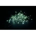 Luci Natale LED bianche 96 con memory control - cavo scuro product photo