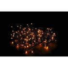 Luci Natale LED gialle 192 con memory control e giochi di luce - cavo scuro product photo