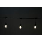 10 Lampadine LED Bianco Caldo, 5 metri, prolungabile, con trasformatore, uso Esterno product photo