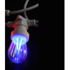 Lampadina Goccia LED Blu 2W E27 product photo