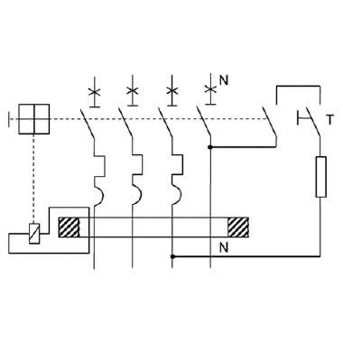 Interruttori magnetotermici differenziali DMA A 3P+N C 10A 30mA 6kA product photo Photo 02 3XL