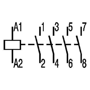 CTX244052-Cont. 4NO 230Vca/cc 24A 2m product photo Photo 02 3XL