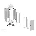 QuiXtra 4000 Montanti verticali (set of 4 pcs) product photo