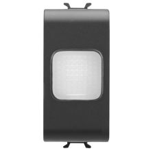 LAMPADA ANTI BLACK-OUT - 230V ac 50/60 Hz 1h - 1 MODULO - NERO - CHORUS product photo