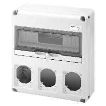 Q-DIN 14 MODULI - 3 FLANGE IEC 309 16/32A IP44/67 - IP65 product photo