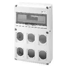 Q-DIN 14 MODULI - 6 FLANGE IEC 309 16/32A IP44/67 - IP65 product photo