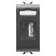ALIMENTATORE USB - 230V ac 50/60 Hz - 1 MODULO - NERO - CHORUS product photo Photo 01 2XS