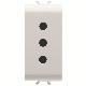 PRESA STANDARD ITALIANO 250V ac - 2P+T 10A - P11 - 1 MODULO - BIANCO SATINATO - CHORUSMART product photo Photo 01 2XS