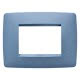 PLACCA ONE - IN TECNOPOLIMERO VERNICIATO - 3 POSTI - BLU MARE - CHORUS product photo Photo 01 2XS