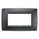 PLACCA ONE - IN TECNOPOLIMERO VERNICIATO - 4 POSTI - ARDESIA - CHORUS product photo Photo 01 2XS