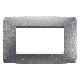PLACCA ONE - IN TECNOPOLIMERO VERNICIATO - 4 POSTI - TITANIO - CHORUSMART product photo Photo 01 2XS
