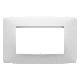 PLACCA ONE - IN TECNOPOLIMERO VERNICIATO - 4 POSTI - BIANCO SATINATO - CHORUSMART product photo Photo 01 2XS