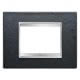 PLACCA LUX - IN PELLE - 3 POSTI - NERO - CHORUS product photo Photo 01 2XS