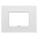 PLACCA LUX - IN METALLO - 3 POSTI - BIANCO MONOCHROME - CHORUS product photo Photo 01 2XS
